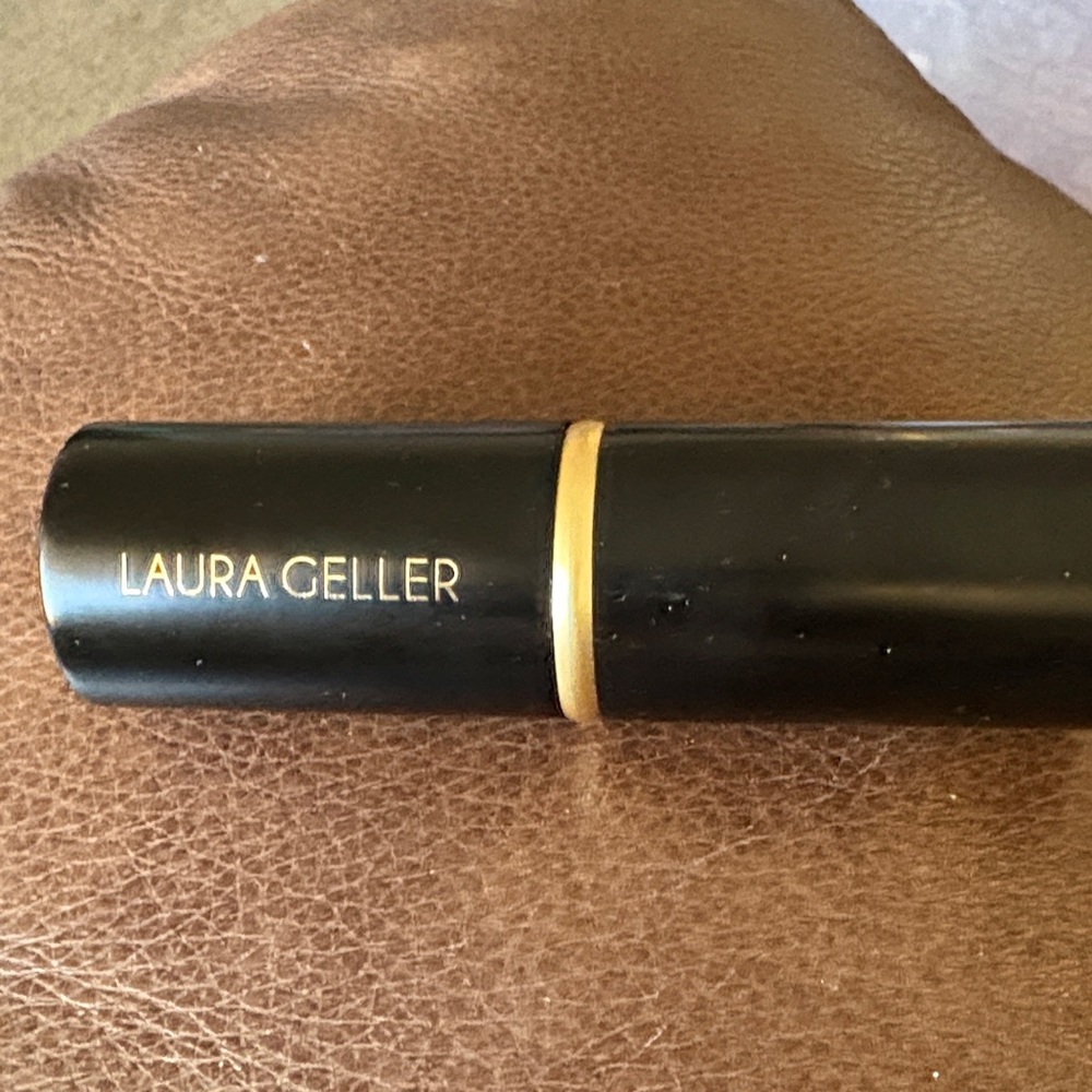 Laura Geller Black with Gold Trim Lipstick‎ Case